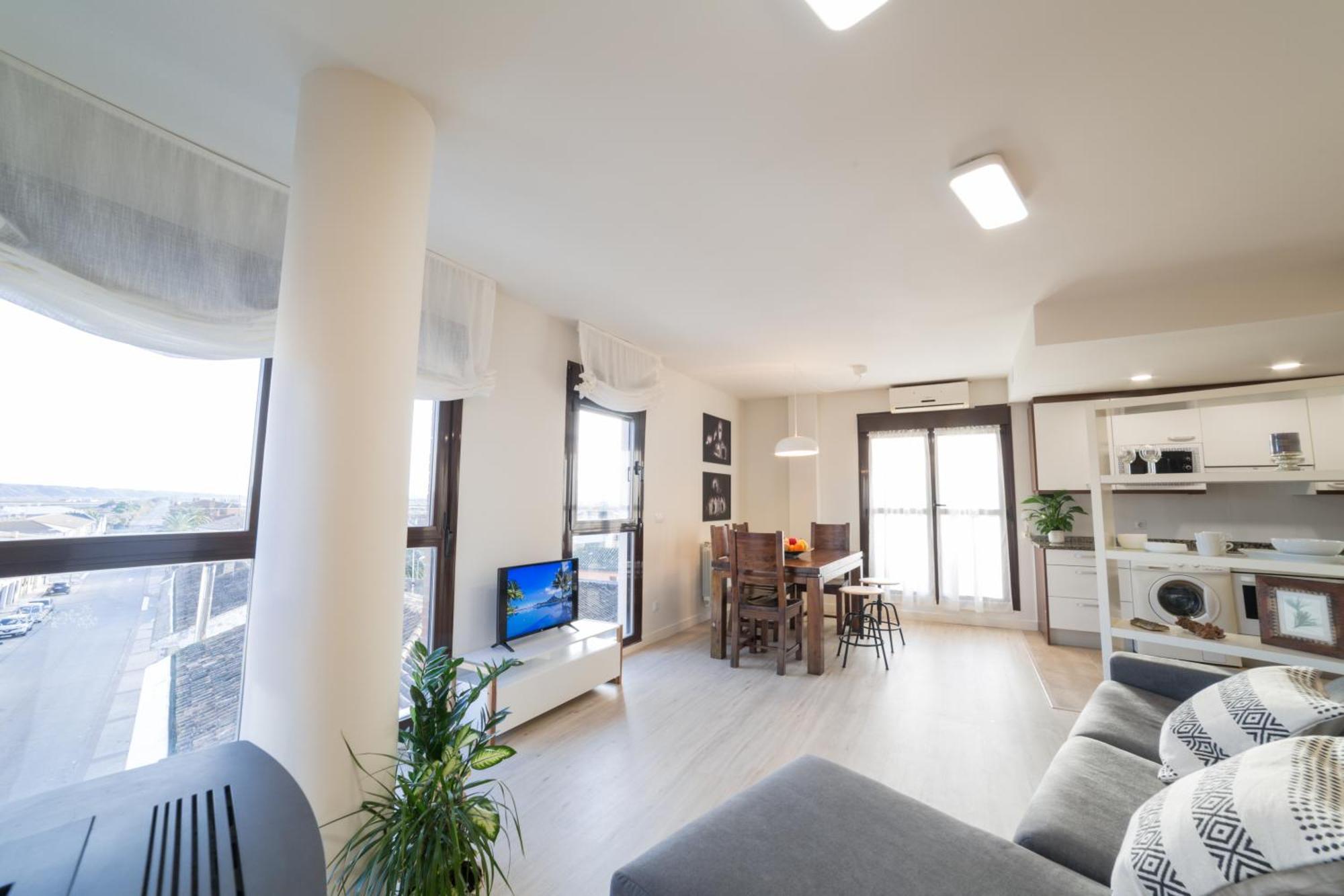 Apartamento Atico Bardenas Аргедас Екстериор снимка